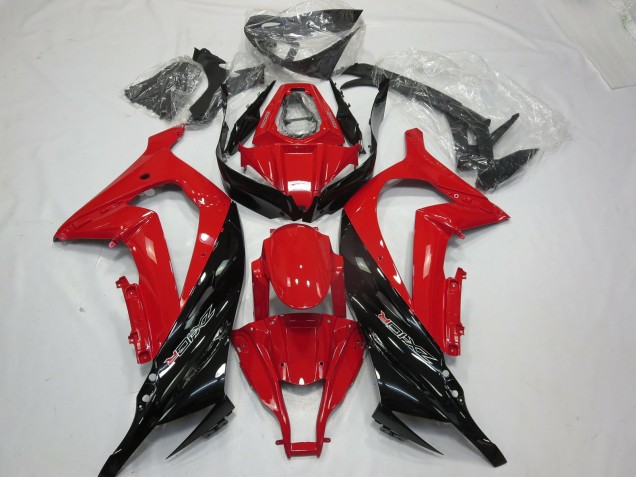 Rot Schwarz Gloss 11-15 ZX10R Motorrad Verkleidung