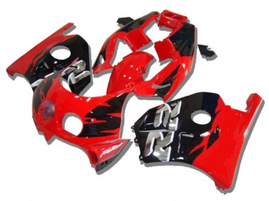 Rot Schwarz Silber Rr 90-98 CBR250RR Motorrad Verkleidung