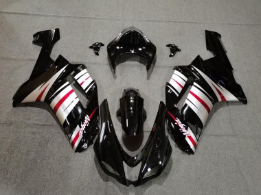Rot-Silber & Schwarz 07-08 ZX6R Motorrad Verkleidung