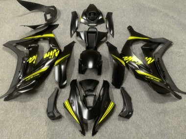 Satinschwarz & Gelb 16-19 ZX10R Motorrad Verkleidung