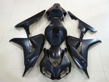 Schlichte Matt Schwarz 06-07 CBR1000RR Motorrad Verkleidung