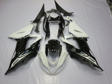 Schwarz & Weiß 13-18 ZX6R Motorrad Verkleidung