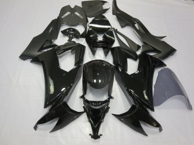 Schwarz Glänzend 08-10 ZX10R Motorrad Verkleidung