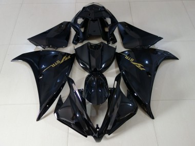 Schwarz Glänzend 12-14 R1 Motorrad Verkleidung