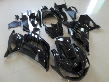 Schwarz Glänzend 12-21 ZX14R Motorrad Verkleidung