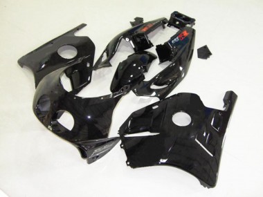 Schwarz Glänzend 90-98 CBR250RR Motorrad Verkleidung