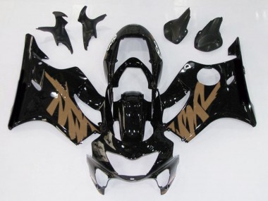 Schwarz Glänzend & Braun 99-00 CBR600 F4 Motorrad Verkleidung