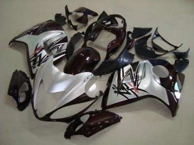 Silber Schwarz 08-20 GSXR 1300 Motorrad Verkleidung