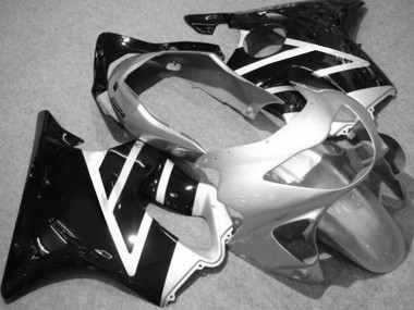 Silber Schwarz 99-00 CBR600 F4 Motorrad Verkleidung