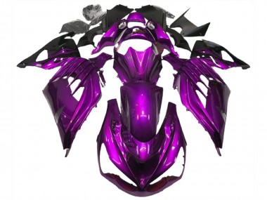 Stimmungsviolett Glänzend 12-21 ZX14R Motorrad Verkleidung