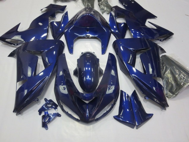 Tiefes Blau 06-07 ZX10R Motorrad Verkleidung