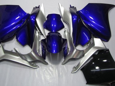 Tiefes Blau & Silber 10-13 VFR1200 Motorrad Verkleidung