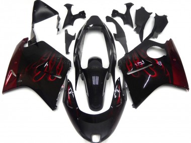 Tiefrot Flame 96-07 CBR1100XX Motorrad Verkleidung